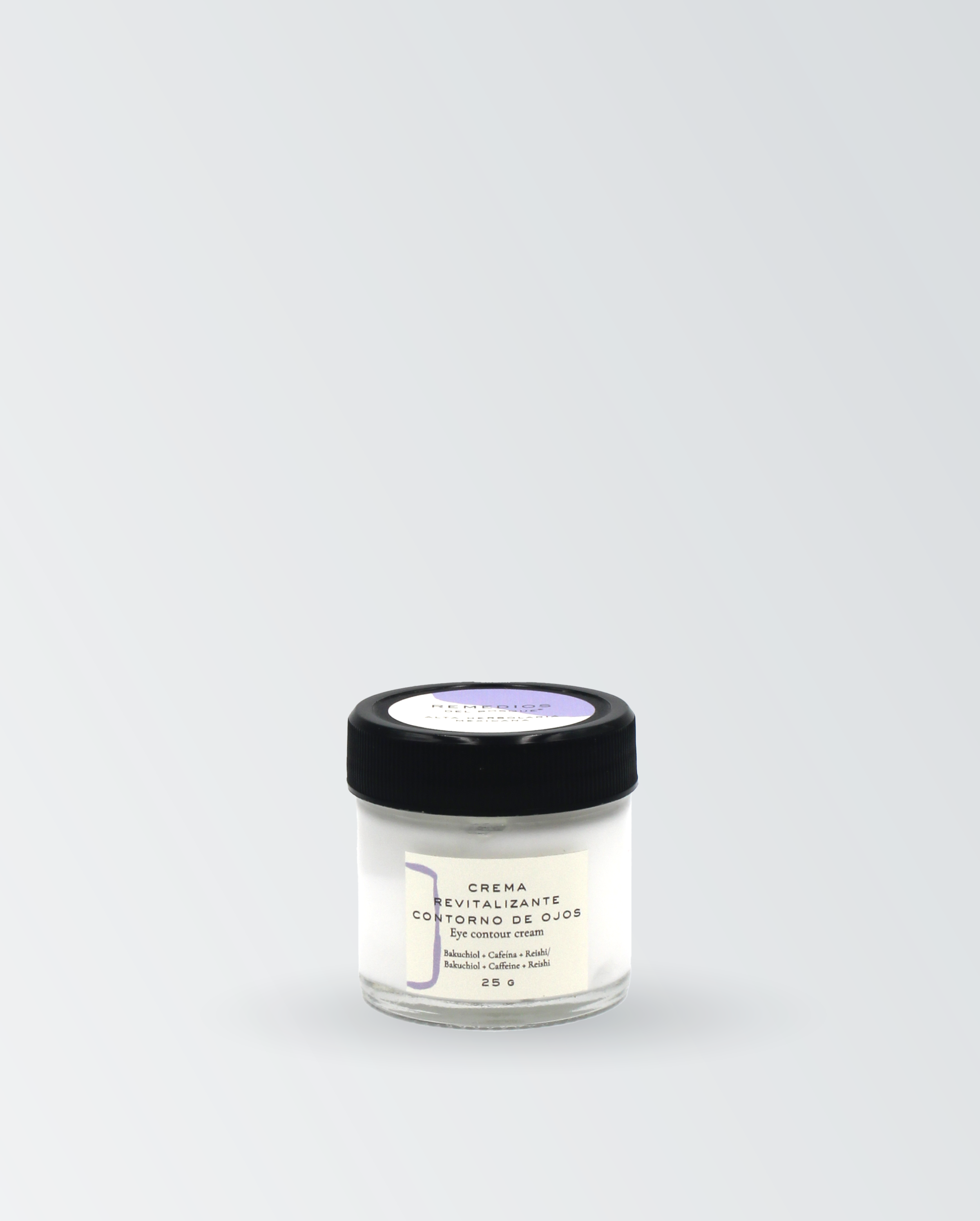 Crema Revitalizante Contorno de Ojos - Bakuchiol + Cafeína + Reishi