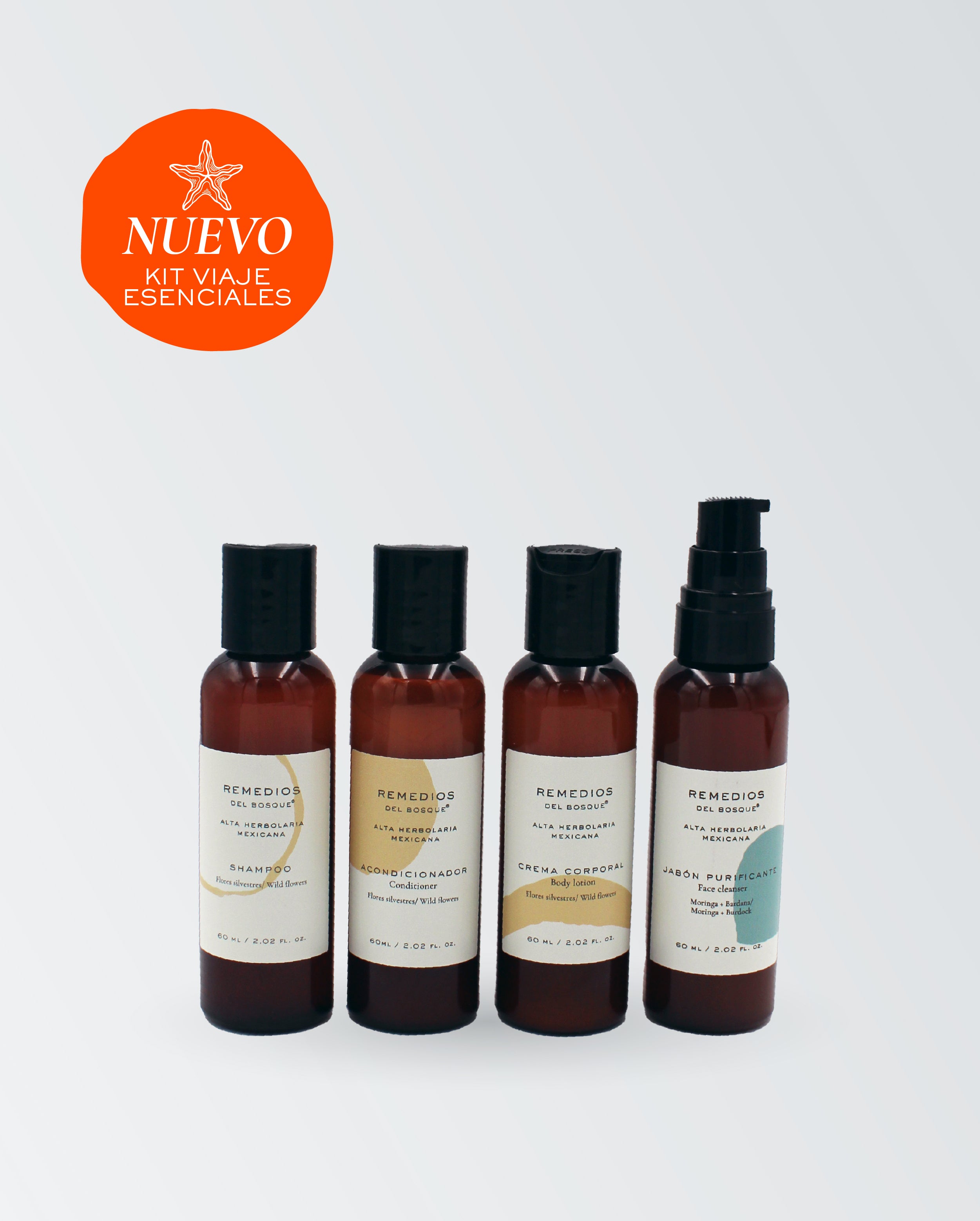 Kit Esenciales de viaje