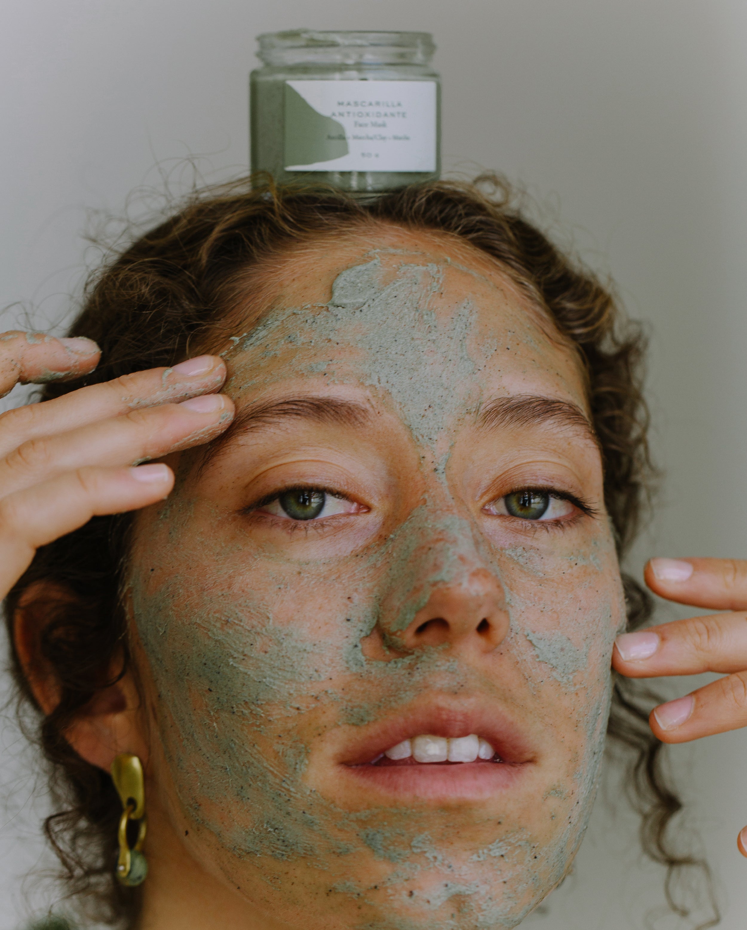 Mascarilla Antioxidante Arcilla + Matcha