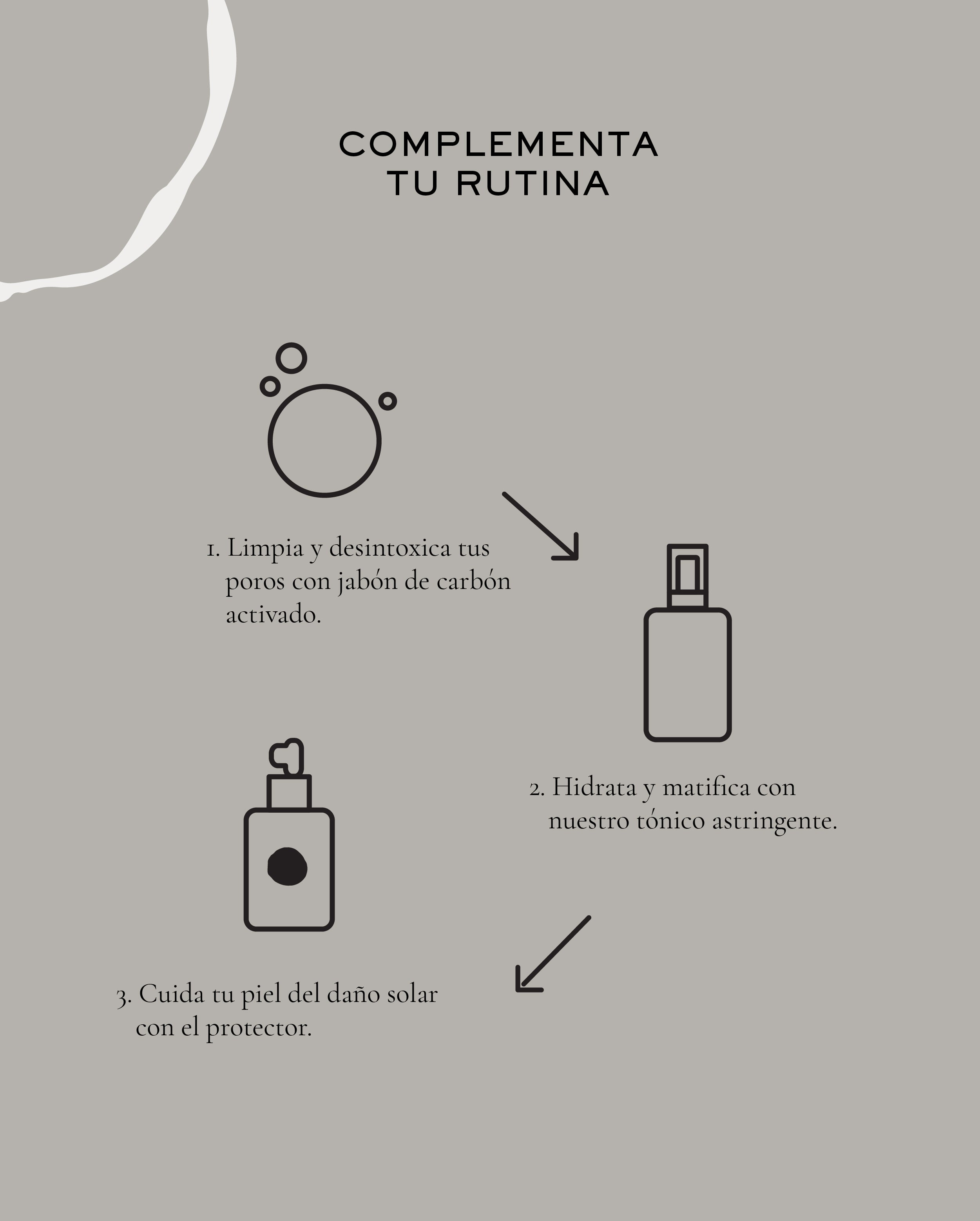Jabón detox -  carbón activado + árbol del té